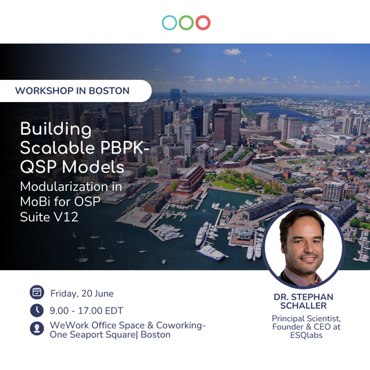 Workshop - Building Scalable PBPK-QSP Models l Boston