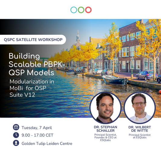 Satellite Workshop QSPC - Building Scalable PBPK-QSP Models